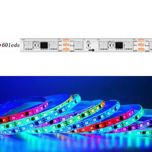 5 m/cuộn DC12V <span class=keywords><strong>ws2811</strong></span> 16703 1903ic 5050 SMD RGB Giấc Mơ địa chỉ 1 IC điều khiển 3 LED bên ngoài IC <span class=keywords><strong>ws2811</strong></span> RGB LED Strip ánh sáng - Product Image 2