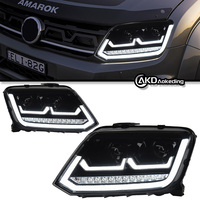 AKD Car Styling Head Lamp para Amorok 2010-2020 LED Proyector Lente Luces delanteras Señal Accesorio automotriz