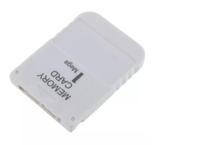 Kartu Memori Qoo10 Supplier Putih 1MB 1M untuk Sony Performance untuk Sistem Game PS1 PSX Pesanan Campuran Gratis Ongkir