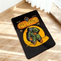 Tapis shaggy personnalisé 3D The Simpsons Marge, tapis de sol tufté dessin animé, antidérapant, tapis amusant pour la décoration du salon et de la chambre