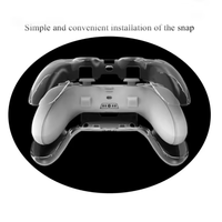 Coque en cristal ultra-mince pour manette de jeu pour manette PS5 Edge