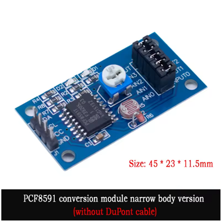 PCF8591 Module AD/DA Conversion Module Analog-to-digital/digital to Analog Conversion Module Sent to DuPont Line