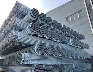 Tubería de acero redonda galvanizada a precio barato al por mayor para aplicaciones de tubería de perforación y aceite con servicios de doblado y corte - Product Image 4