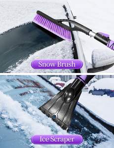 Vente d'usine, diverses brosses à neige et grattoirs à glace extensibles largement utilisés pour les voitures, <span class=keywords><strong>brosse</strong></span> avec poignée en mousse - Product Image 3