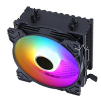 High-Performance 120mm CPU Water Cooling 6 Heat Pipes Double Dual Towers Radiator with Fluid Bearing ARGB LED for Computer Case