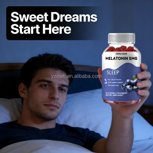 Gomas de Melatonina Personalizadas OEM - Aumentam o Tempo de Sono, Antioxidante, Gomas de Saúde Essence 60grain para Ajudar Homens a Dormir - Product Image 3