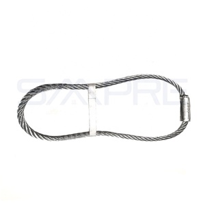 Sling en câble d'acier SIMEN SCL avec des caractéristiques anti-corrosion durables, ancrages de levage moulés et boucle - Product Image 2