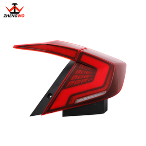 Luces Traseras de Coche de Fábrica Zhengwo para <span class=keywords><strong>Honda</strong></span> <span class=keywords><strong>Civic</strong></span> 2016-2021 Lámpara Trasera Personalizada con Función Intermitente Accesorios - Product Image 3