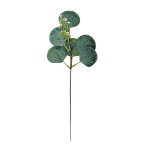 Feuilles d'eucalyptus artificielles, branche unique, haute simulation, décoration intérieure, mariage, verdure, fleurs en soie SL-A176 - Product Image 4
