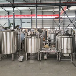 Chaleira de aquecimento elétrica, de alta qualidade, equipamentos de fermentação domésticos, aço inoxidável, misturador de máscara para tanque de cerveja, para venda