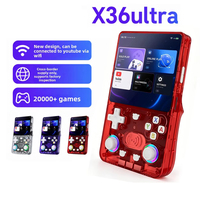 Nouvelle console de jeu portable rétro X36ultra 64 Go avec système Android, prend en charge la connexion WIFI pour console de jeu