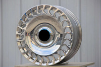 Jantes forgées monobloc en argent poli 19 20 22 pouces, design rétro creux, jantes en alliage 5x130 5x120 pour Mercedes pour BMW