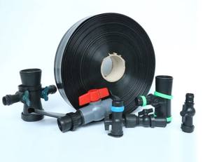 Système d'irrigation goutte-à-goutte à micro-spray de 25mm, tube d'irrigation à ceinture de pluie, buse laser - Product Image 6