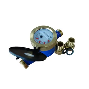 Groothandel LXSG-15E-50E R160 Multi Jet Rotary Vane Wiel Natte Wijzerplaat Koud Water Meter