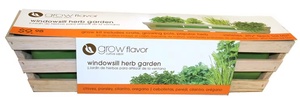 Kit de démarrage de mini-jardin d'intérieur pour légumes et herbes aromatiques (<span class=keywords><strong>Basilic</strong></span>, Persil, Ciboulette, Coriandre) avec substrat <span class=keywords><strong>en</strong></span> fibres végétales - Product Image 2