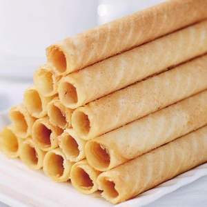 Vente en gros de biscuits de spécialité de Macao, pâtisseries pour le goûter, petits rouleaux de <span class=keywords><strong>beurre</strong></span> aux œufs 60g/boîte, rouleaux de gaufrettes, en-cas asiatiques - Product Image 5