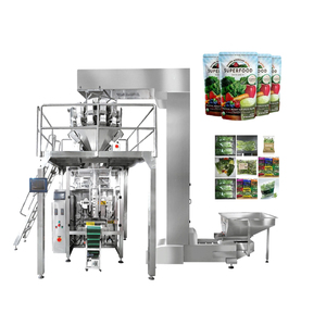 Tự động rau xà lách Túi máy đóng gói cho tươi hỗn hợp <span class=keywords><strong>salad</strong></span> bao gồm Cải xoăn tím bắp cải Cà Chua Rau diếp gói thực phẩm - Product Image 1