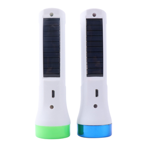 Lampe de poche torche <span class=keywords><strong>solaire</strong></span> Cob LED 2388S avec lumière latérale ABS étanche Mini USB charge Logo personnalisé <span class=keywords><strong>200</strong></span> <span class=keywords><strong>Lumens</strong></span> certifié ROHS - Product Image 5