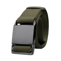 Nouvelle ceinture tactique extérieure pour hommes Boucle en alliage à dégagement rapide Matériau en toile réglable Utilisation de combat en nylon imitatif Logo imprimé