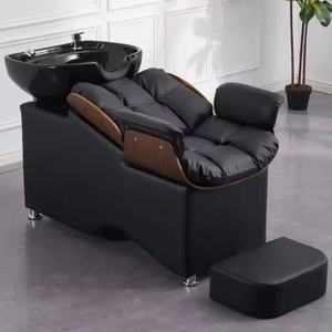 Muebles para Salón de Belleza y Peluquería, Silla de Lavado de Cabello, Cama de Champú para Barbería - Product Image 1