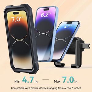 Nuevo Soporte para Teléfono de Vehículo Eléctrico, Soporte de Navegación para Motocicleta y Bicicleta Resistente a Impactos, Sin Bloqueo de Cámara - Product Image 2