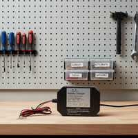 Chargeur de batterie de voiture électronique embarqué 1,5 A 12 V STC1215 avec prise EU/US/JP et garantie d'un an