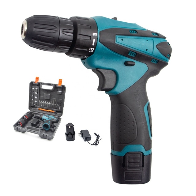 Factory New Design Cordless Lithium - Ion Drill Variable Speed Electric Cordless Multifunctional Drill