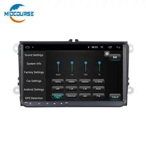 MIDCOURSE Android 8.1 4G LTE For VW Volkswagen Golf 7 MK7 VII 2013-2015 Car DVD Player lite Radio GPS NAVI stereo kopf einheiten
