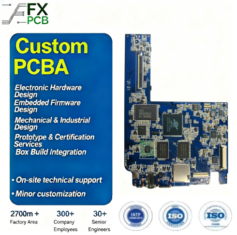 Smart Home High Frequency PCB Layout RF Module IPC Class 3 Standard Flexible PCB Assembly for Drone Motherboard Keyboard PCBA
