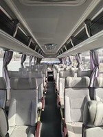Bus urbain à double étage Higer de haute qualité, puissant, diesel, d'occasion, 37 places, pour passagers