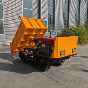 Precio de fábrica 3.0ton Self Load Track Dumper Mini Track Crawler Dumper con motor diésel de 25HP para trabajo agrícola - Product Image 6