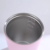 Tasses à café personnalisées avec logo imprimé, à double paroi, réutilisables, 12 oz, en acier inoxydable, gobelet isotherme sous vide avec couvercle
