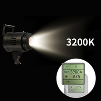 SH 135W Fotografie Bowens Beleuchtung LED-Videolampe Tageslicht Blitzstudio mit 1000-9000K Farbtemperatur 110-220V AC/DC