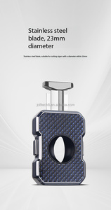 ที่ตัดซิการ์ JOFI Luxury Rainbow V-Cut ใบมีดสแตนเลสคมกริบ แบบพกพาสองหัว ตัดซิการ์ได้แบบกิลโยตีน  อุปกรณ์เสริมสำหรับการเดินทาง - Product Image 6