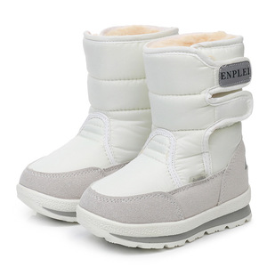 Garçons filles bottes de neige d'hiver chaudes anti-dérapantes mi-<span class=keywords><strong>mollet</strong></span> enfants grands enfants femmes ensoleillées Cool hiver enfants bottes de neige chauffantes pour enfants - Product Image 4