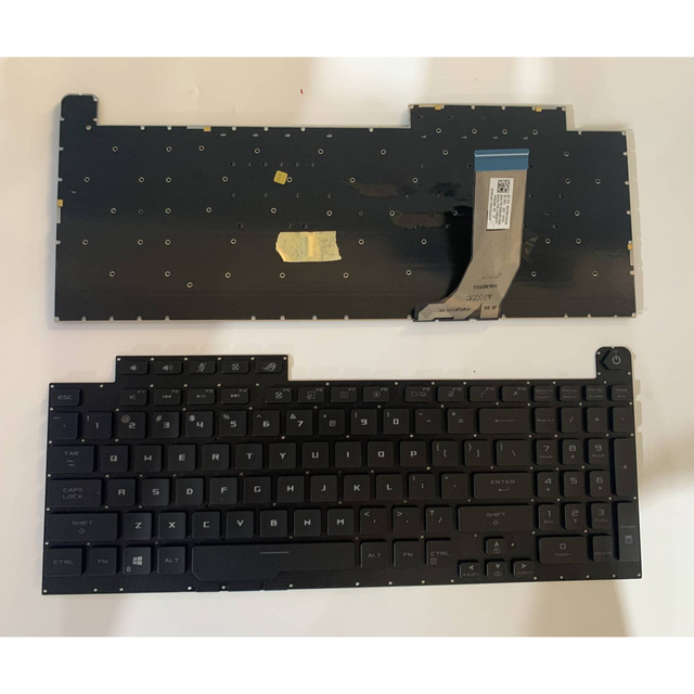 New Wireless LED Gateron Laptop Keyboard US Layout for ROG G731/G731GT/G731GV/G731GU/G731GW/G732L/G732G Colorful Design