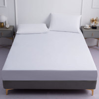 Ensemble de draps de matelas en microfibre imperméable imprimé personnalisé avec bande élastique et taies d'oreiller Lavable en machine