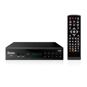 Receptor de televisión digital Stb Dvb T2 H264, sintonizador de televisión digital con Software actualizado a aire, Dvbt2