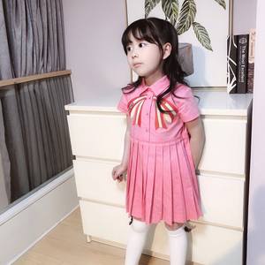 ชุดเดรสเด็กผู้หญิงแบบกระดุมติดกันสำหรับฤดูร้อน พร้อมชื่อเด็กผู้หญิงและรูปภาพ แพทเทิร์นเย็บปักถักร้อย สไตล์ลำลอง จากตลาดจีน - Product Image 4