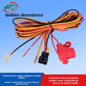 <span class=keywords><strong>JFS</strong></span> Suministro Directo de China: Caja de Fusibles Tipo Cuchilla para Arnés de Cables Automotrices con Portafusibles Conectado a Cable, Longitud Personalizable - Product Image 2