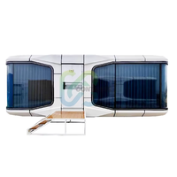 Mantianstar Ssxc Steelmark Flottant Vaisseau Spatial Folverda Capsule Maison Conteneur Maisons 100 pieds Meilleur Meublé Préfabriqué Maisons Moderne