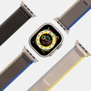 Wild <strong>Trail</strong> Nylon Sports Strap Hook &amp; Loop Fit for <strong>Apple</strong> <strong>Watch</strong> S11 Ultra 38-49mm Great Replacement for Original Bands. - Product Image 3