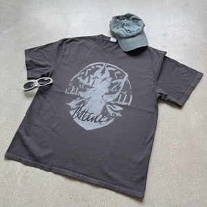 Camisetas de Hombre de Alta Calidad, Estilo Urbano, con Logotipo Personalizado, Estilo Vintage, 100% Algodón, Transpirables, Anti-Pilling - Product Image 2