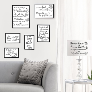 Autocollants décoratifs personnalisables anti-UV, imprimés UV, écologiques, imperméables, avec mots motivants, 6 feuilles – Vente chaude - Product Image 6