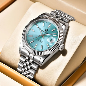 Reloj Mecánico para Hombre Pagani Design de 42 mm con Visualización de Fecha Automática y Correa de Acero Inoxidable - Product Image 2