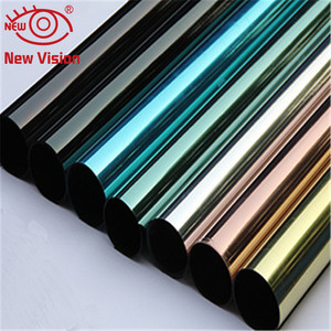Silver <strong>Reflective</strong> Decorative <strong>Window</strong> Film Heat Insulation Glass Film Privacy Film for Building <strong>Window</strong> - Product Image 4