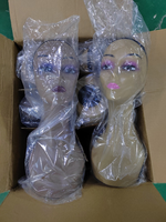 Tête de Mannequin en Gros pour Présentation de Perruque et Entraînement Tête de Mannequin Réaliste Tête de Mannequin Femme