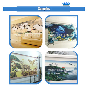 Stampa verticale della penna della <span class=keywords><strong>parete</strong></span> di effetto 3D della macchina della stampante della pittura di arte della <span class=keywords><strong>parete</strong></span> del disegno dell'inchiostro variopinto completo sulle pareti - Product Image 4