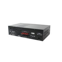 Amplificateur de karaoké haute puissance avec prise en charge Bluetooth, USB et entrée optique pour les configurations audio de petites bars