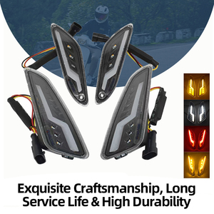 ชุดไฟท้าย LED พร้อมไฟเลี้ยวสำหรับ Vespa Sprint 50 125 150, ไฟเตือนมอเตอร์ไซค์แบบดัดแปลง - Product Image 3